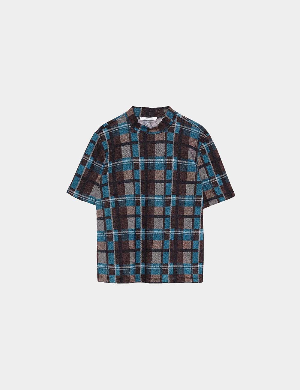 Waxed-effect pleated skirt – Image 2