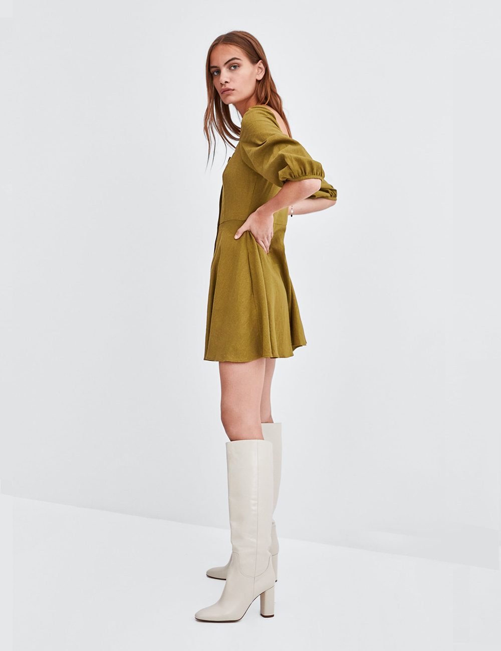 Dotted mesh blouse – Image 2