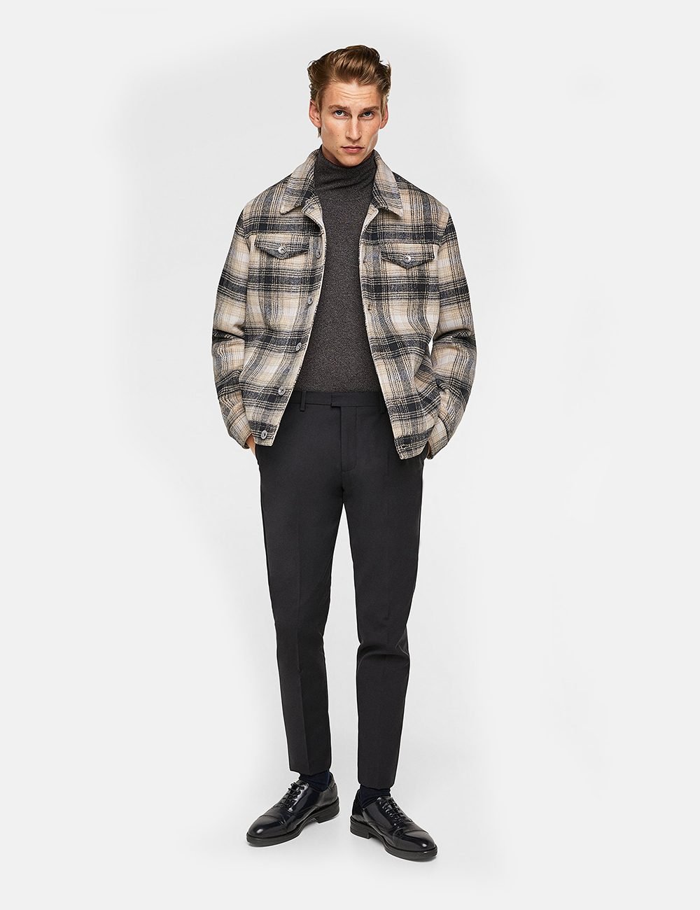 Leopard print satin shirt – Image 2